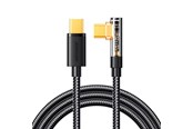 USB Kabel - Joyroom Gaming Cable S-CC100A6 USB-C (angled) / USB-C (straight) 100W 1.2m - black - S-CC100A6