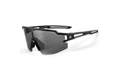 Fahrrad-Zubehör - Rockbros Polarized Cycling Glasses with UV Protection and Corrective Insert 14120008006 Gray Lenses - Black - 8386824303797