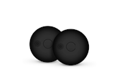 Sicherheit - Housegard Luma Smart wireless series-connected smoke alarm incl. 10-year battery 2-pack, black - 601183