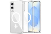 Handys - Cover & Cases - Tech-Protect FlexAir Hybrid MagSafe Case for Samsung Galaxy S25 Edge - Transparent - 5906302363643