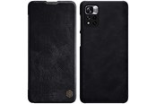 Handys - Cover & Cases - Nillkin  Qin Case for Xiaomi Redmi Note 11 Pro+ (China) / Redmi Note 11 Pro (China) / Mi11i HyperCharge Flip - Black - 6902048234963