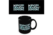 Merchandise - Pyramid - Mug K-Pop Demon Hunters (K-Pop Logo) Black Pod - Becher - MGB2510456