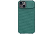 Handys - Cover & Cases - Nillkin CamShield Pro Case Case iPhone 14 Plus Armored Cover Camera Cover Green - 6902048248373