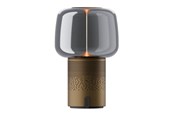Tragbare & Party-Lautsprecher - Kooduu Serena Play Portable speaker lamp powered by JBL - Bronze - KO15-0121LS026-03
