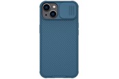 Handys - Cover & Cases - Nillkin CamShield Pro Magnetic Case iPhone 14 Plus Case Cover for Camera Camera Blue (with MagSafe) - 6902048248465