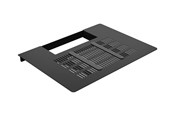 Wandhalterungen, AV-Halterungen & AV-Möbel - Multibrackets M Pro Series mounting component - small - for printer - black - Max - recommended for - 7340234811793