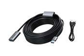 USB Kabel - Vision - USB extension cable - USB Type A to USB Type A - 10 m - TC 10MUSB3.0EXT+/BL