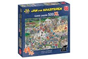 Puzzle - Jumbo Jan van Haasteren Jigsaw Puzzle - The Zoo - 500 XL pcs. Boden - 1110100919
