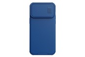 Handys - Cover & Cases - Nillkin CamShield S Case iPhone 14 Pro Max Armored Case Camera Cover Blue - 6902048258969