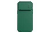 Handys - Cover & Cases - Nillkin CamShield S Case iPhone 14 Pro Max Armored Case Camera Cover Green - 6902048258976