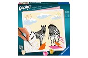Kreativ-Spiele - Ravensburger Paint by Numbers - Zebra - 236664
