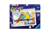 Kreativ-Spiele - Ravensburger CreArt Paint by Numbers - Parrots - 23975 7