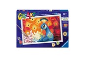 Kreativ-Spiele - Ravensburger CreArt Paint by Numbers - Proud Peacock - 23981 8