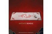 Maus - Lexip - Initiate Bundle - mouse - USB-A - black gold red white - with Ubisoft mouse pad and Assassin's Creed Shadows - Maus (Gold) - UBXLXBOX001
