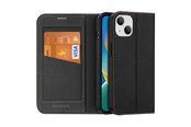 Handys - Cover & Cases - Dux Ducis Skin X2 Case for iPhone 14 Plus Magnetic Flip Cover Black - 6934913034507