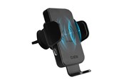 Handys - Adapter und Ladegeräte - SBS TESUPWIR15WAUT smartphone holder with wireless charger for air vent - black - TESUPWIR15WAUT