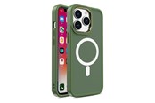 Handys - Cover & Cases - Hurtel Magnetic Color Matte Case for iPhone 15 Plus - Green - 5907769357138