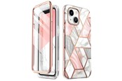 Handys - Cover & Cases - SUPCASE Cosmo Case for iPhone 14 Plus - Pink Marble - 843439119406