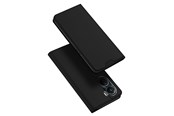 Handys - Cover & Cases - Dux Ducis Skin Pro Case Vivo Y16 / Y02s Wallet Holster Cover Flip Cover Black - 6934913032381