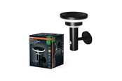 Lampen - Osram ENDURA Style Solar Double Circle Wall 400lm 6W/830 70mm black - 4099854455506