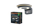 Lampen - Osram ENDURA Style Solar Glow Wall Sensor 420lm 3.6W/830 80mm dark grey - 4099854455674