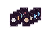 Kreativ-Spiele - PlayMais Mosaic Cards Decorate Solar System - 161010.25