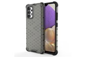 Handys - Cover & Cases - Hurtel Honeycomb Case Armored Cover with a Gel Frame for Samsung Galaxy A03s (166.5) Black - 5907769339912