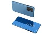 Handys - Cover & Cases - Hurtel Clear View Case Flip Cover for Samsung Galaxy A73 Blue - 5907769340024