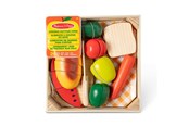 Holzspielzeug - Melissa & Doug Food Play Wooden Cutting Food - 6074881
