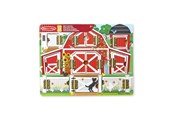 Holzspielzeug - Melissa & Doug Wooden Activity Board Magnetic Farm Hide & Seek - 6073535