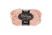 Kreativ-Spiele - Creativ Company Cotton yarn Size 8/8 L: 80-85 M Beige - 50gr. - 461160