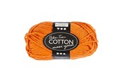 Kreativ-Spiele - Creativ Company Cotton yarn Size 8/8 L: 80-85 M Orange - 50gr. - 461090