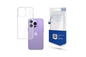 Handys - Cover & Cases - 3mk iPhone 14 Pro silicone case from the Clear Case series - transparent - 5903108476713