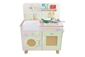 Holzspielzeug - Classic World Wooden Kitchen with Accessories - 14pcs. - 50641