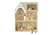 Holzspielzeug - Classic World Wooden Dollhouse Cottage - 50638