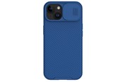 Handys - Cover & Cases - Nillkin CamShield Pro Magnetic Case for iPhone 15 Plus with Camera Cover - Blue - 6902048266759
