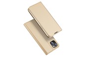 Handys - Cover & Cases - Dux Ducis Skin Pro Holster Case Flip Cover iPhone 14 Plus Gold - 6934913035108