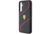 Handys - Cover & Cases - Ferrari Twist Metal Logo Case for Samsung Galaxy S23 FE - Black - 3666339218577