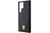 Handys - Cover & Cases - Ferrari Hot Stamp V Lines MagSafe Case for Samsung Galaxy S24 Ultra - Black - 3666339242497