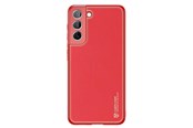 Handys - Cover & Cases - Dux Ducis Yolo Elegant Case Cover in Samsung Galaxy S22+ (S22 Plus) Leather Cover Red - 6934913040201
