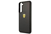 Handys - Cover & Cases - Ferrari On Track Real Carbon Case for Samsung Galaxy S22+ - Black - 3666339044718