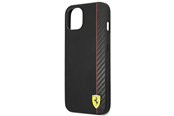 Handys - Cover & Cases - Ferrari Carbon Case for iPhone 14 Plus - Black - 3666339063931
