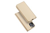 Handys - Cover & Cases - Dux Ducis Skin Pro Holster Case Flip Cover iPhone 13 Mini Gold - 6934913048924
