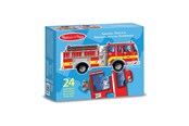 Puzzle - Melissa & Doug Flooe puzzle Giant Fire Engine (24) Boden - 6073517