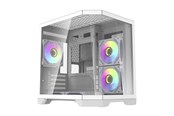 Gehäuse - Darkflash FT350 Computer Case + 5 aRGB Fans - Gehäuse - Weiß - FT350 White