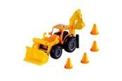 Spielzeugauto - Cavallino Toys Cavallino Grip Excavator Tractor with Rubber Tires 38.5cm - 2763CN01