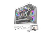 Gehäuse - Darkflash DS950V Computer Case with Display + 6 Fans - Gehäuse - Weiß - DS950 SCRN WHT +6F