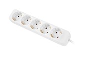 Stromkabel (Extern) - Lanberg - power strip - 2500 Watt - PS0-05F-0300-W