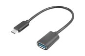 USB Kabel - Lanberg - USB-C adapter - USB-C to USB Type A - 15 cm - AD-UC-UA-04
