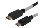 Display Kabel - Deltaco - DisplayPort cable - DisplayPort to DisplayPort - 1.5 m - DP54-1015